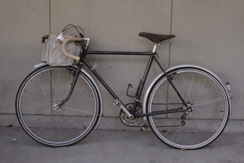 アルプス自転車 フロントバッグ＃ベルト付き - バッグ